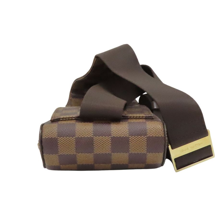 棕色 棋盤格帆布 Geronimos 胸口包【LOUIS VUITTON LV 路易威登】 N51994-3