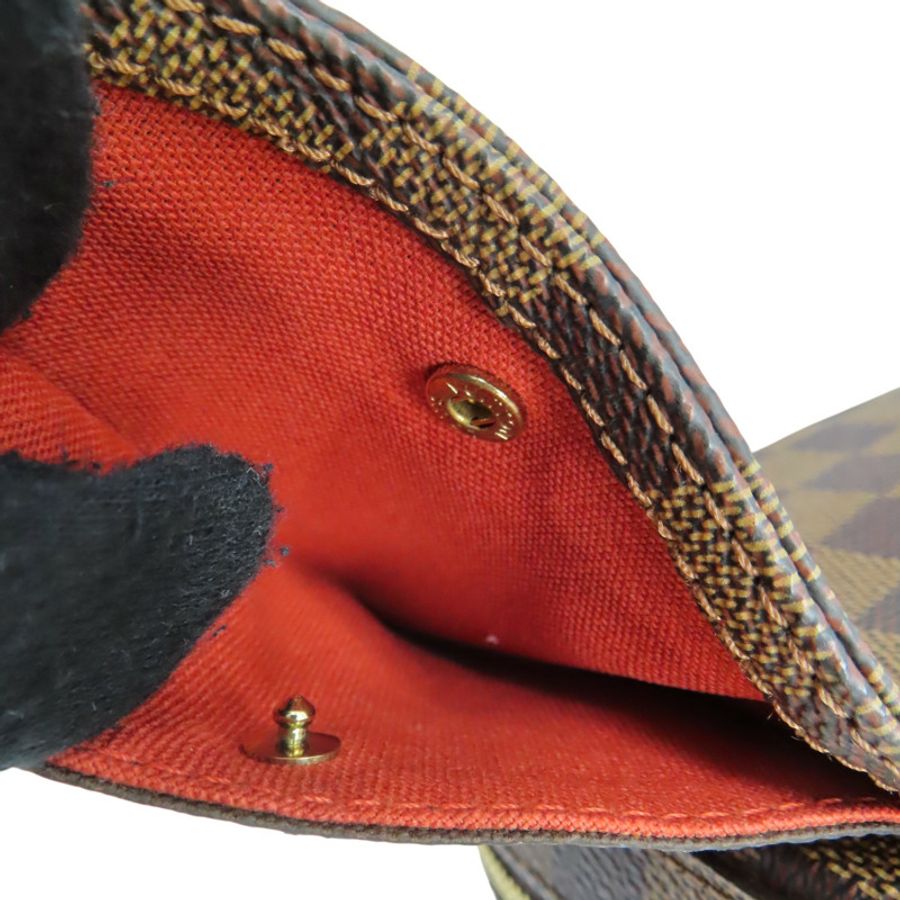 棕色 棋盤格帆布 Geronimos 胸口包【LOUIS VUITTON LV 路易威登】 N51994-6