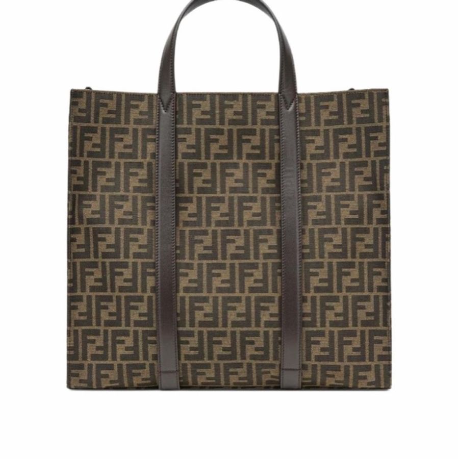 Fendi 男士 FF提花托特手提包均碼碼常規、35cm*19cm*41cm-0
