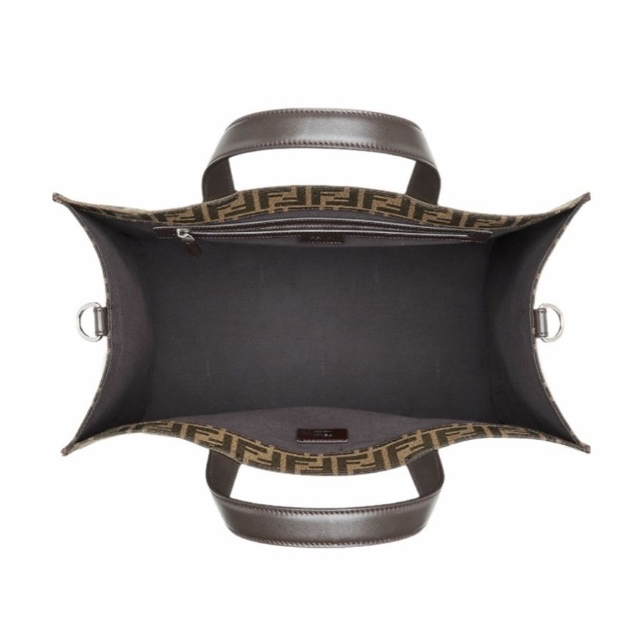Fendi 男士 FF提花托特手提包均碼碼常規、35cm*19cm*41cm-1