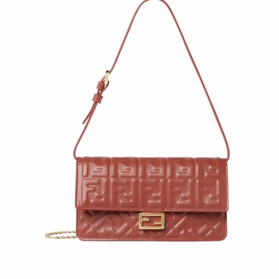 Fendi 女士 Baguette 單肩包均碼碼常規、21cm*5cm*11.5cm-0