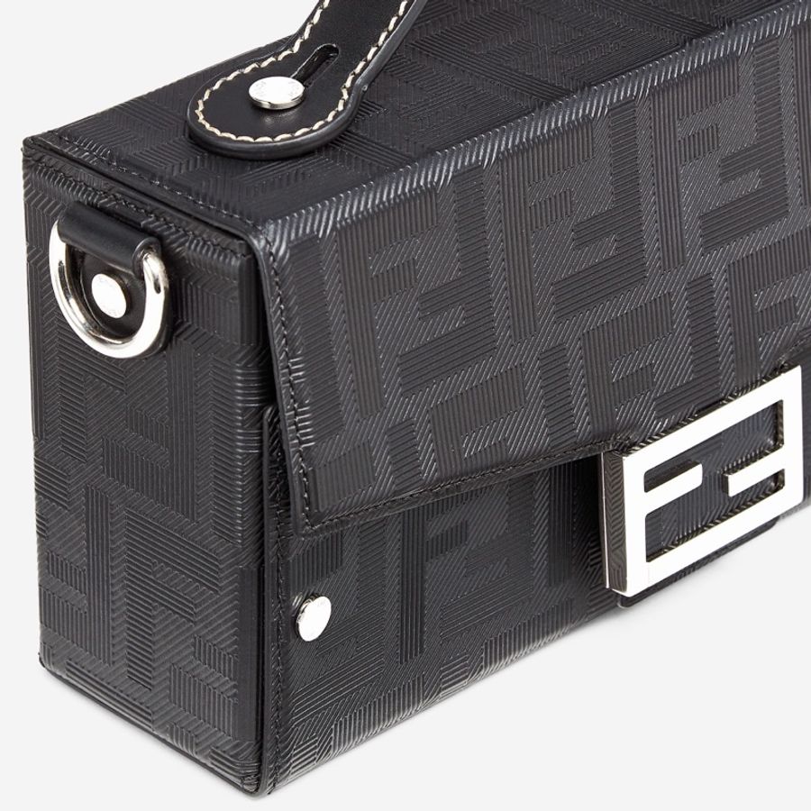 Fendi 男士 Baguette Soft Trunk徽標單肩包均碼碼常規、21.5cm*6.5cm*13cm-4