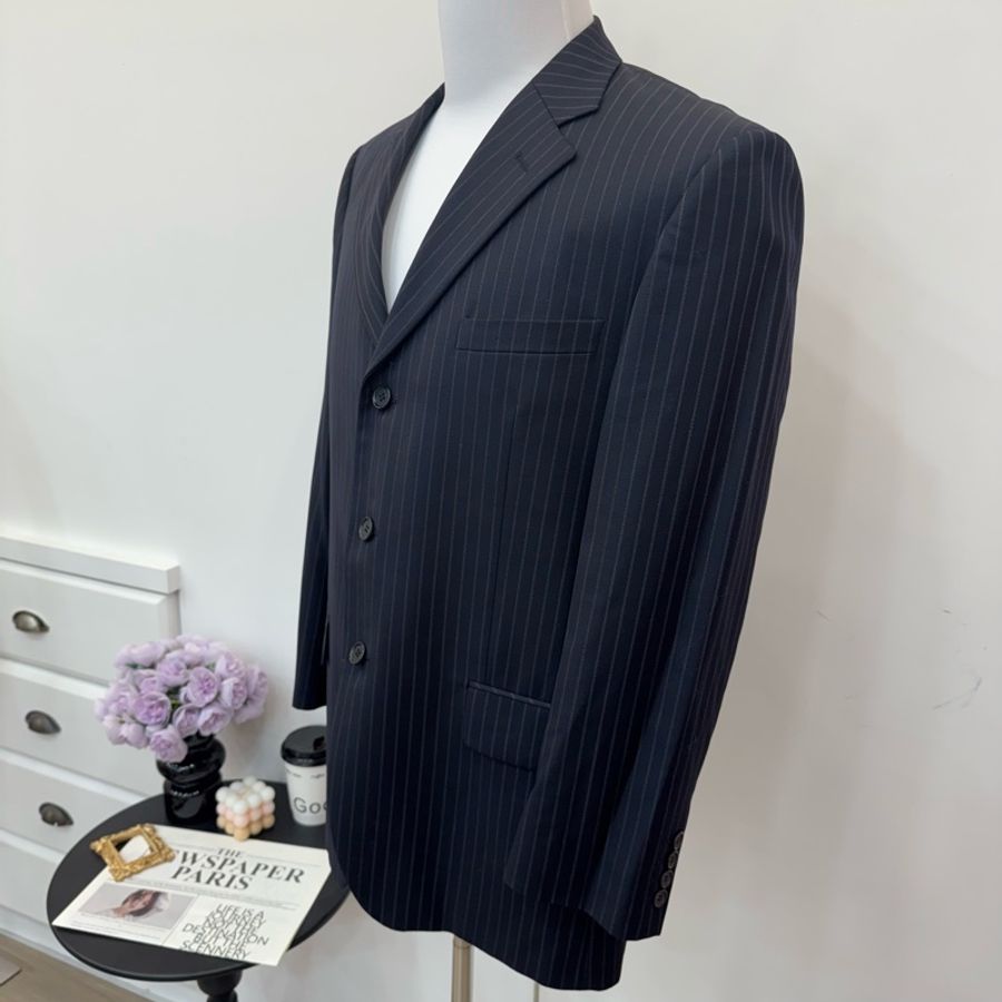 【赫蒂國際精品】 Givenchy 紀梵希 條紋西裝外套 中古 vintage-3