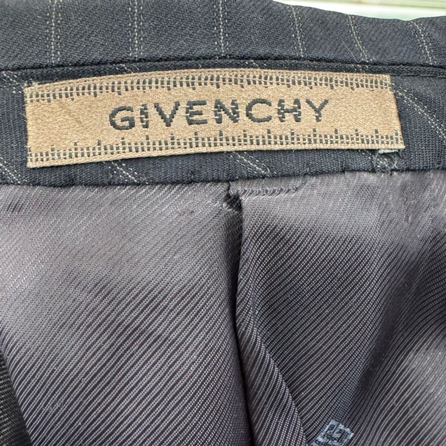 【赫蒂國際精品】 Givenchy 紀梵希 條紋西裝外套 中古 vintage-11