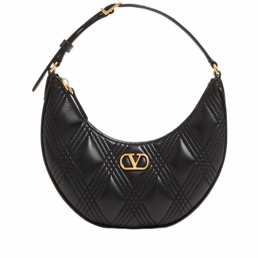 Valentino 女士 QUILTIE 67 羊皮迷你肩背手袋均碼碼MINI、22.5cm*5cm*11.5cm-0