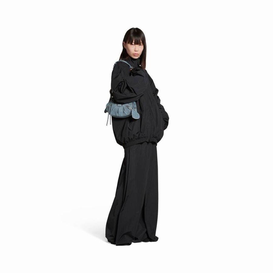 Balenciaga 女士 LE CAGOLE XS牛仔單肩包均碼碼小號、25.9cm*6.8cm*16cm-4