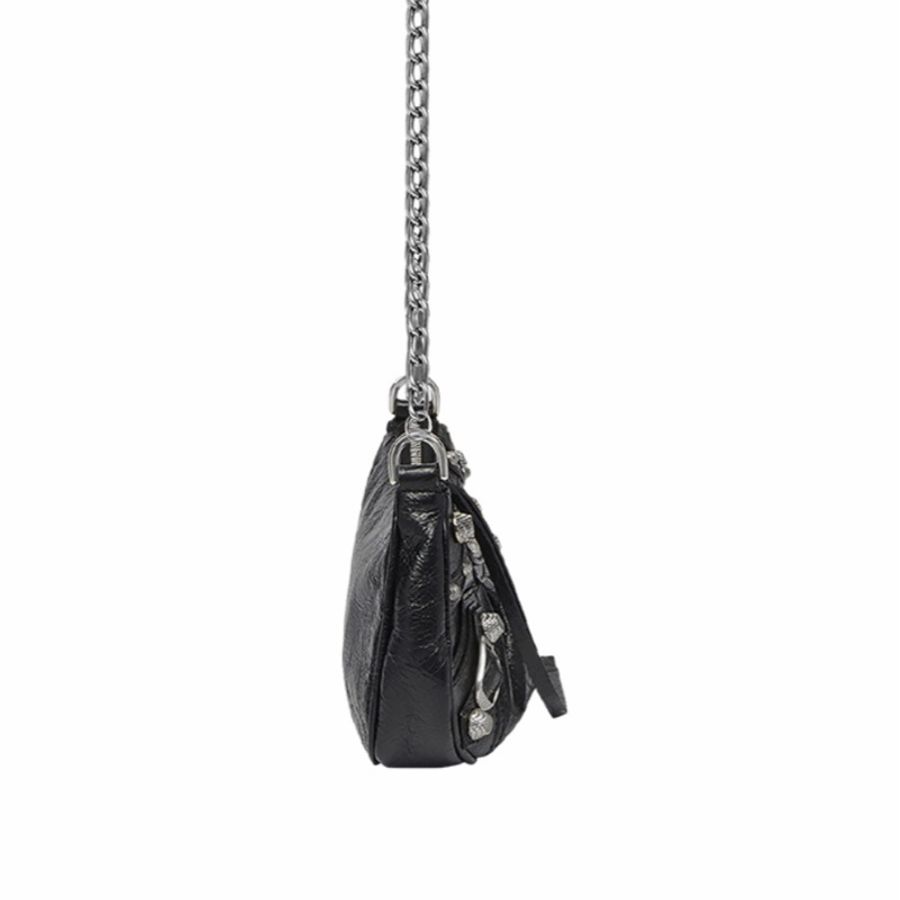 Balenciaga 女士 LE CAGOLE迷你鏈帶單肩包均碼碼MINI、20.8cm*4.3cm*13cm-1