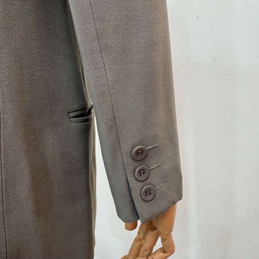 Emporio Armani灰色雙排扣女士西裝外套 vintage 中古-5
