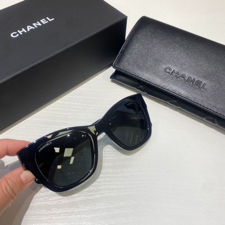 Chanel CH5478 絕版品 愛心款太陽眼鏡 全新全配-2