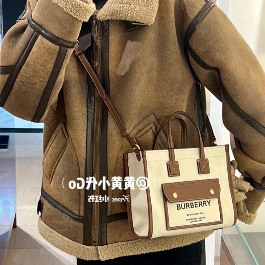 【配件滿|超可愛!】 Burberry Mini Tote 斜背包-27