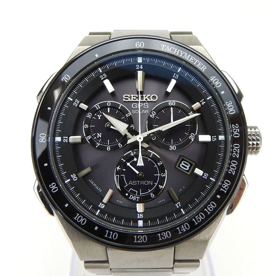 精工 Astron SBXB129 8X82-0AR0-1 鈦金屬計時碼錶 8X 系列男士腕錶-0