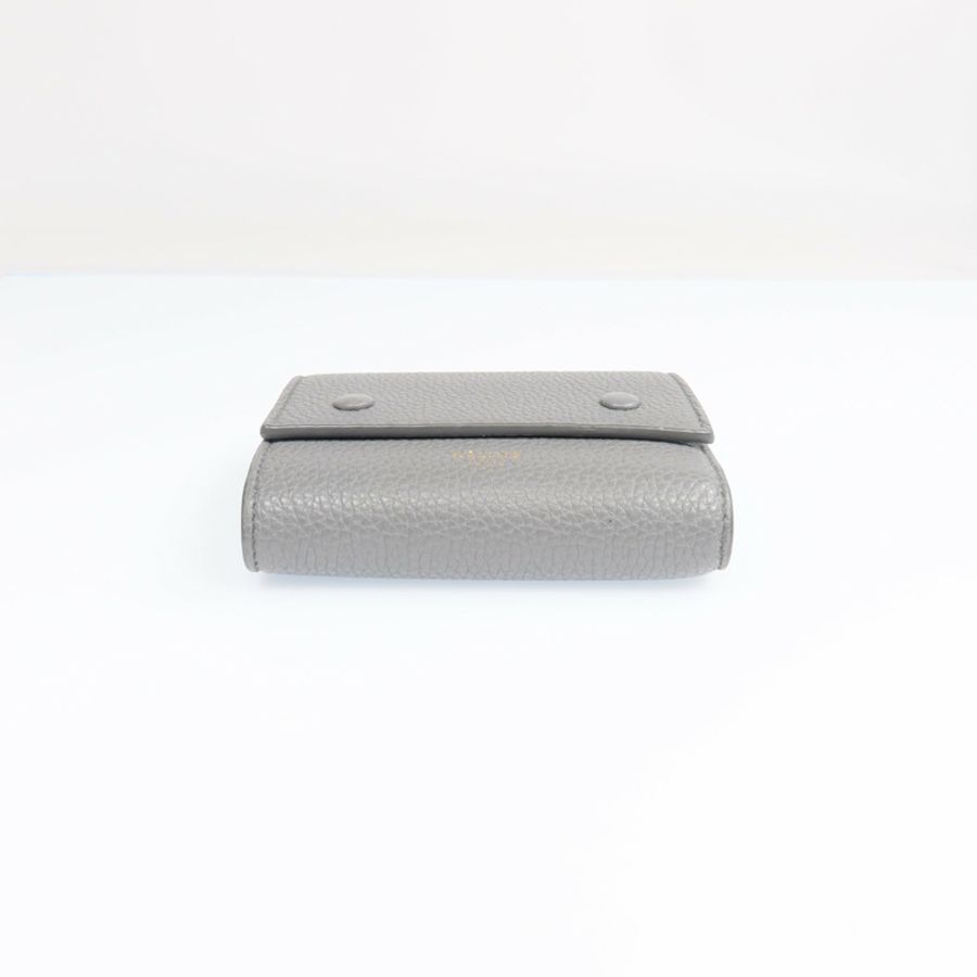 CELINE 牛皮皮革Wallet金扣錢包-8
