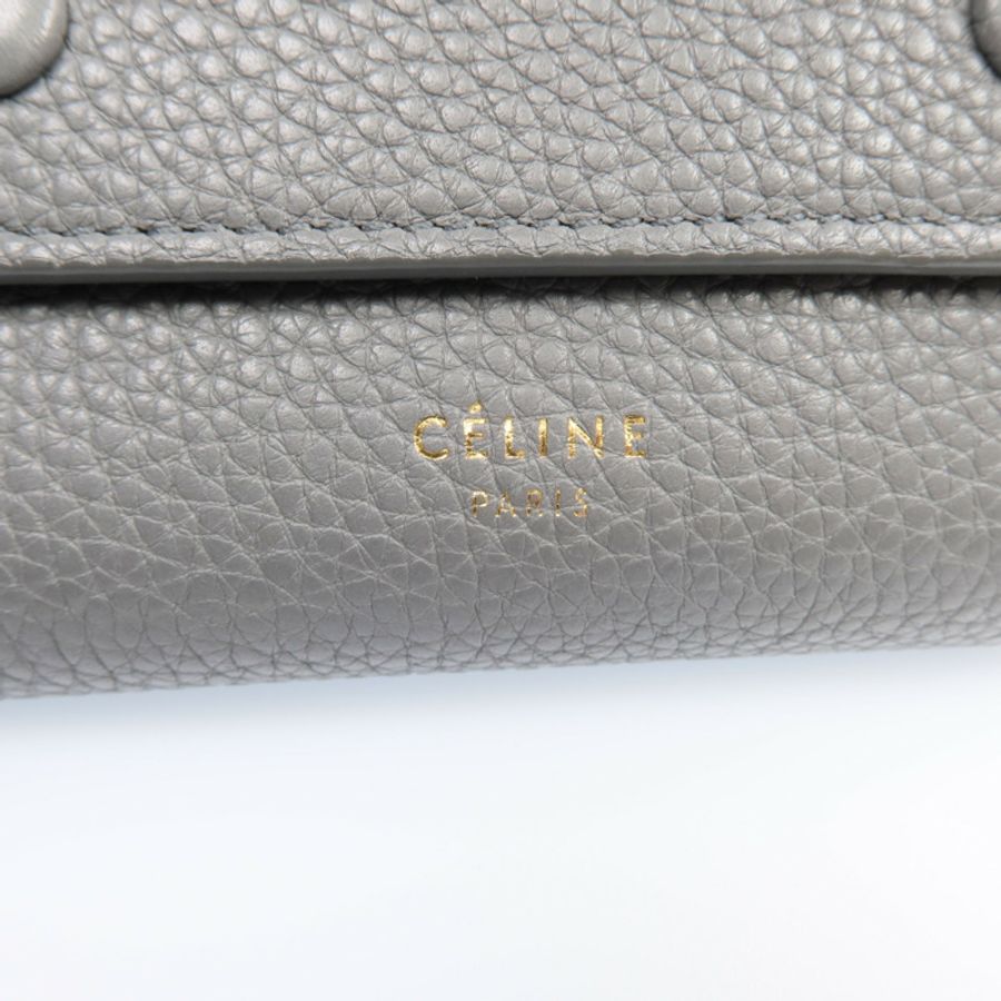 CELINE 牛皮皮革Wallet金扣錢包-13