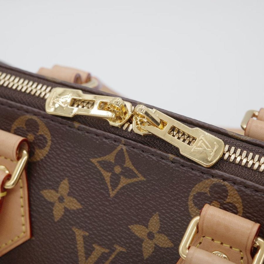 （超級新🌟配件齊全）Louis Vuitton 路易威登 Speedy 20 緹花背帶 經典老花 棕色 塗層帆布 肩背包 手提包｜專櫃 92,000-13