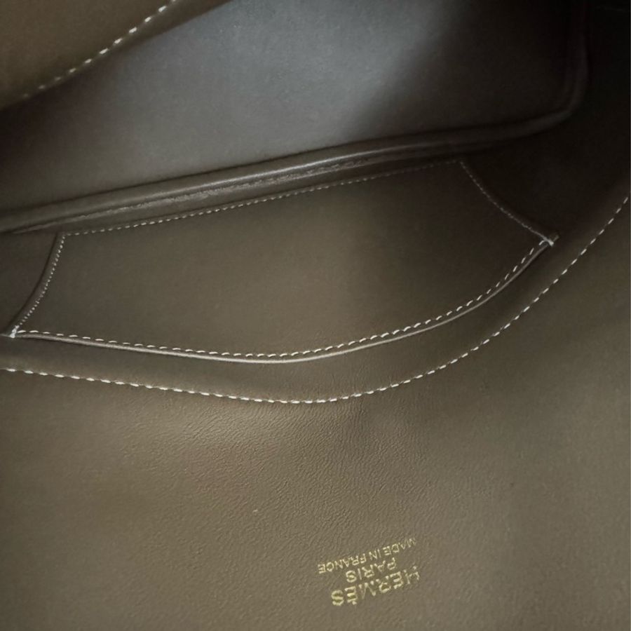 Hermes Bolide27大象灰金釦-7