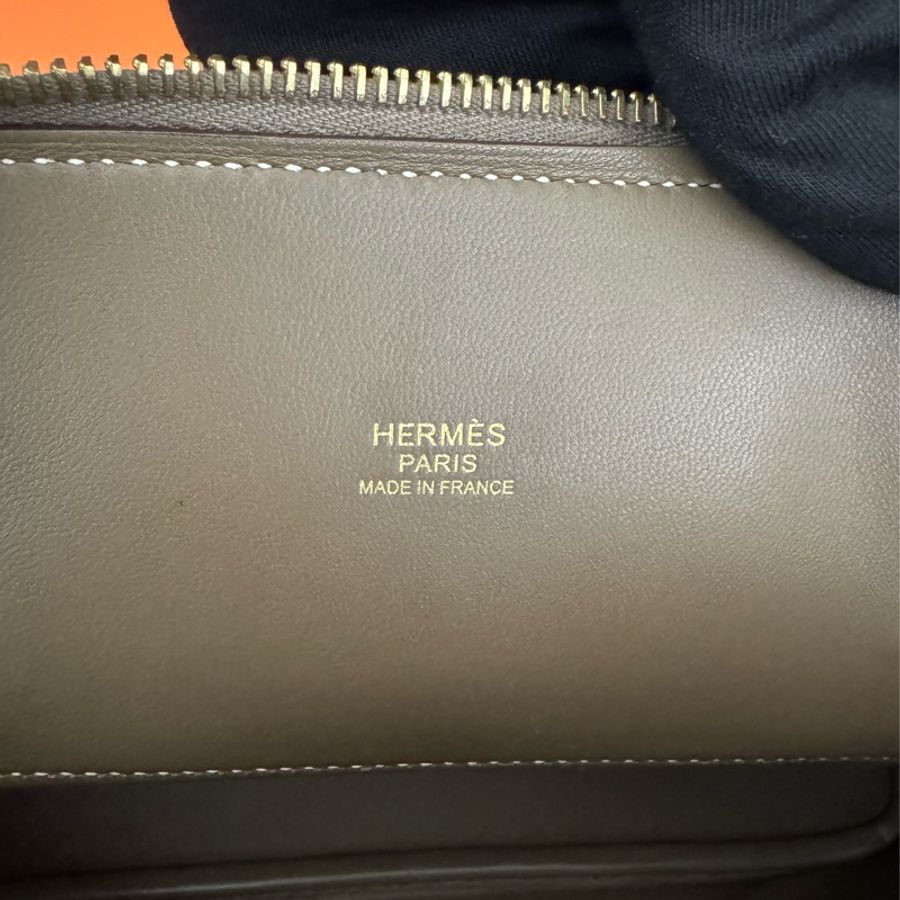 Hermes Bolide27大象灰金釦-29