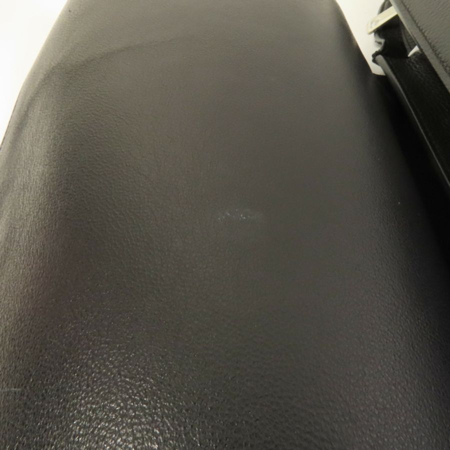 CELINE 牛皮皮革Trapeze Medium銀扣手挽肩背兩用袋-15