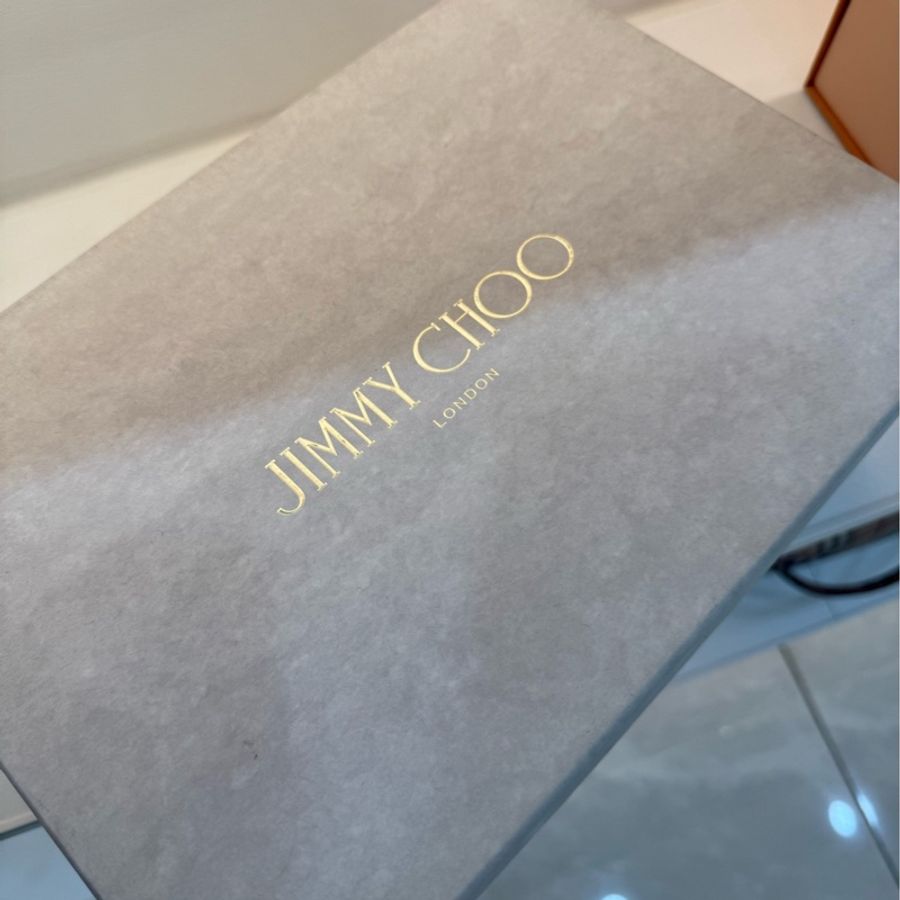 Jimmy Choo 亮片細閃尖頭高跟鞋36碼-4