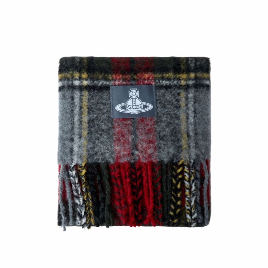 Vivienne Westwood 女士 流蘇圍巾均碼碼200cm*30cm-2