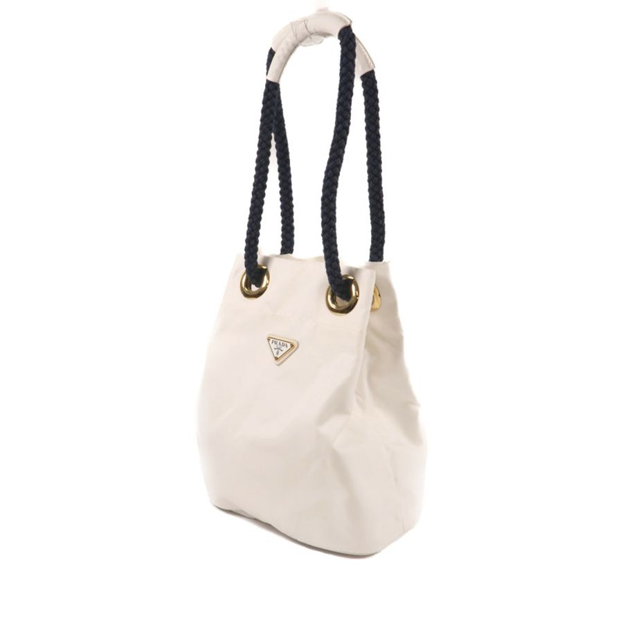 PRADA 尼龍Mariner Bucket Bag金扣手挽袋-2