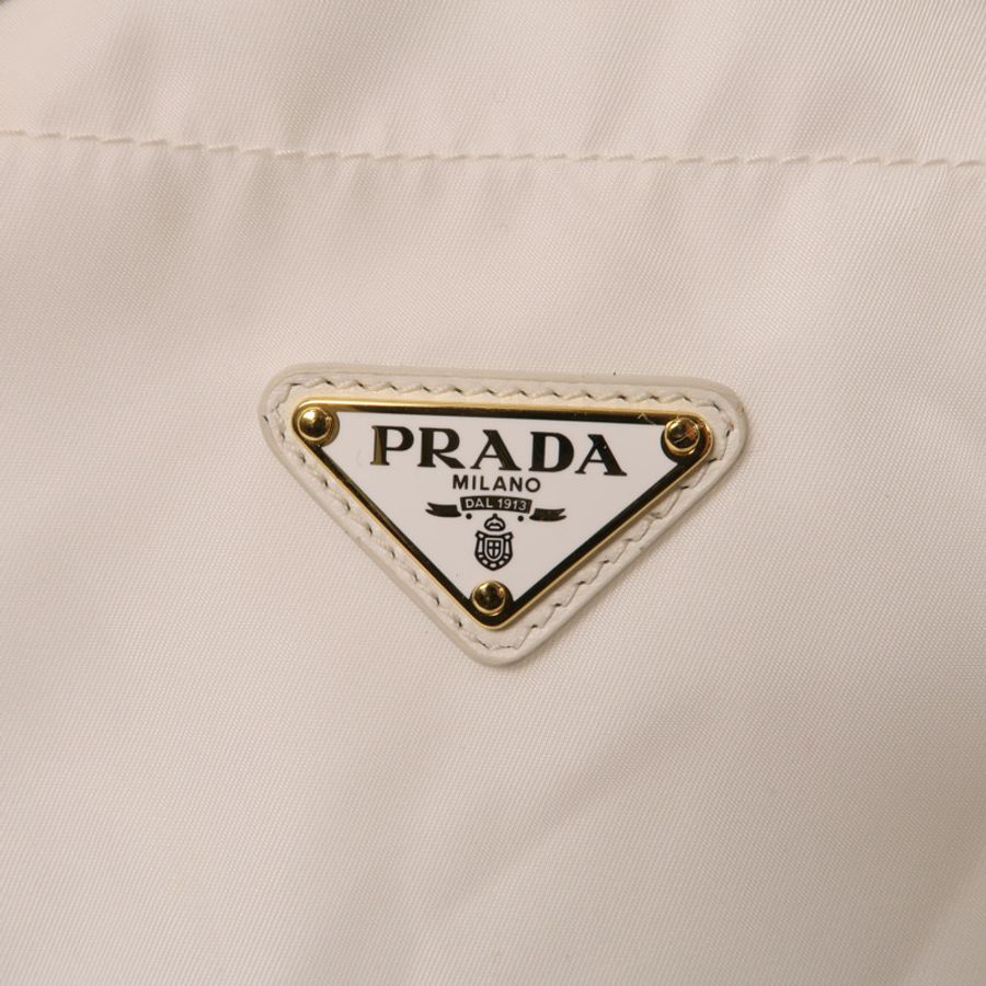 PRADA 尼龍Mariner Bucket Bag金扣手挽袋-3