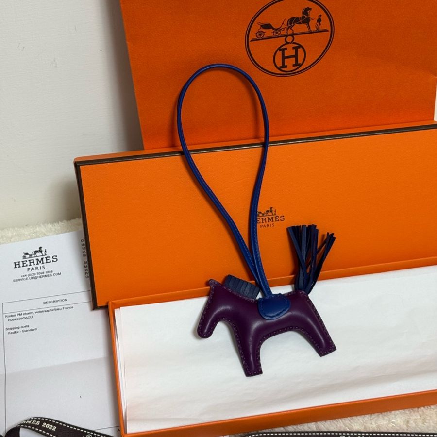 Hermès 愛馬仕 Charm 小馬吊飾 PM-全新-1