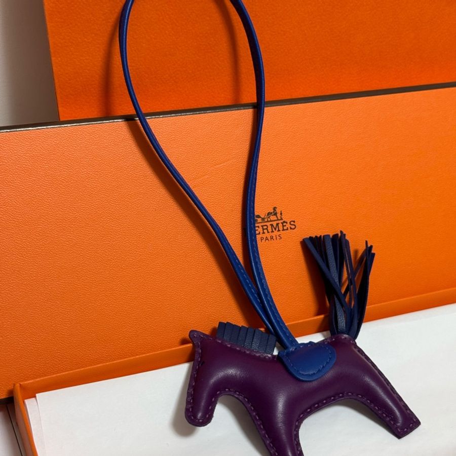 Hermès 愛馬仕 Charm 小馬吊飾 PM-全新-2