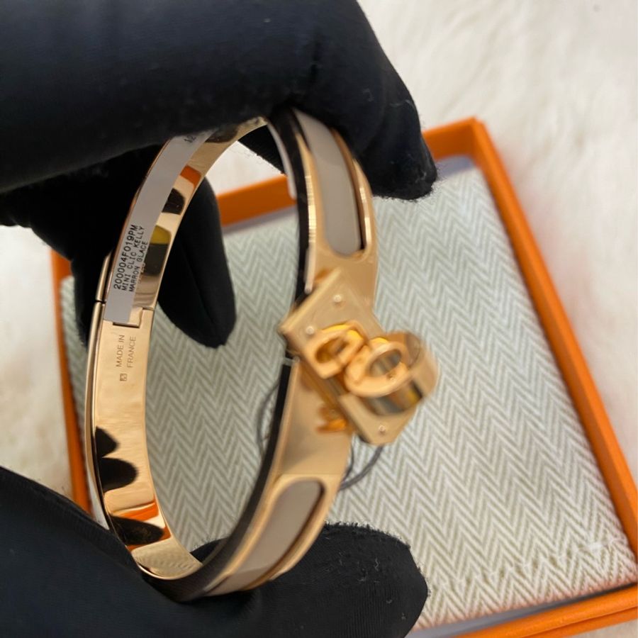 mini clic kelly bracelet(marron glacé)-1