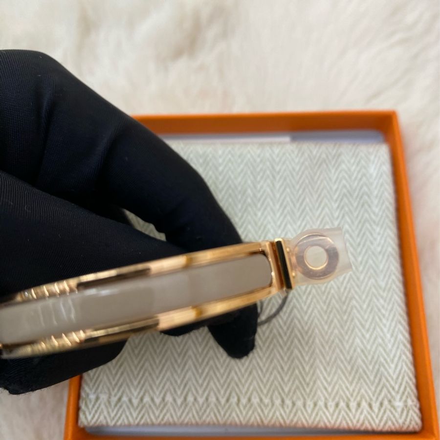 mini clic kelly bracelet(marron glacé)-4