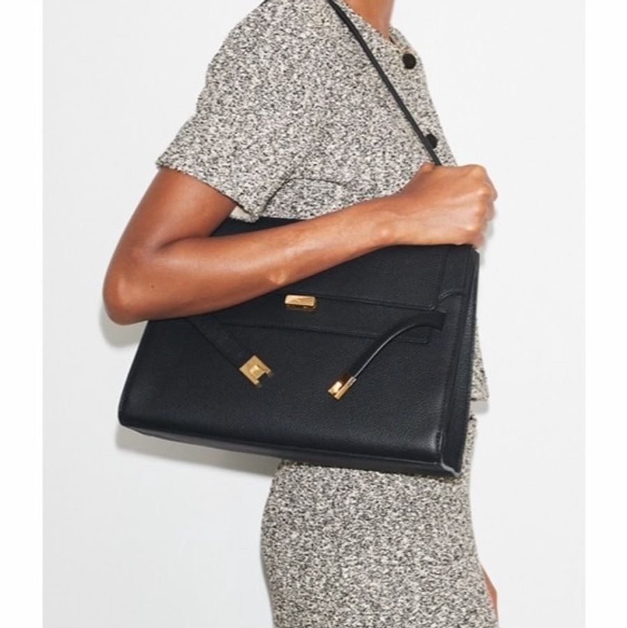 Tory Burch 女士 Lee Radziwill 大號單肩包均碼碼26cm*8.5cm*19cm-0