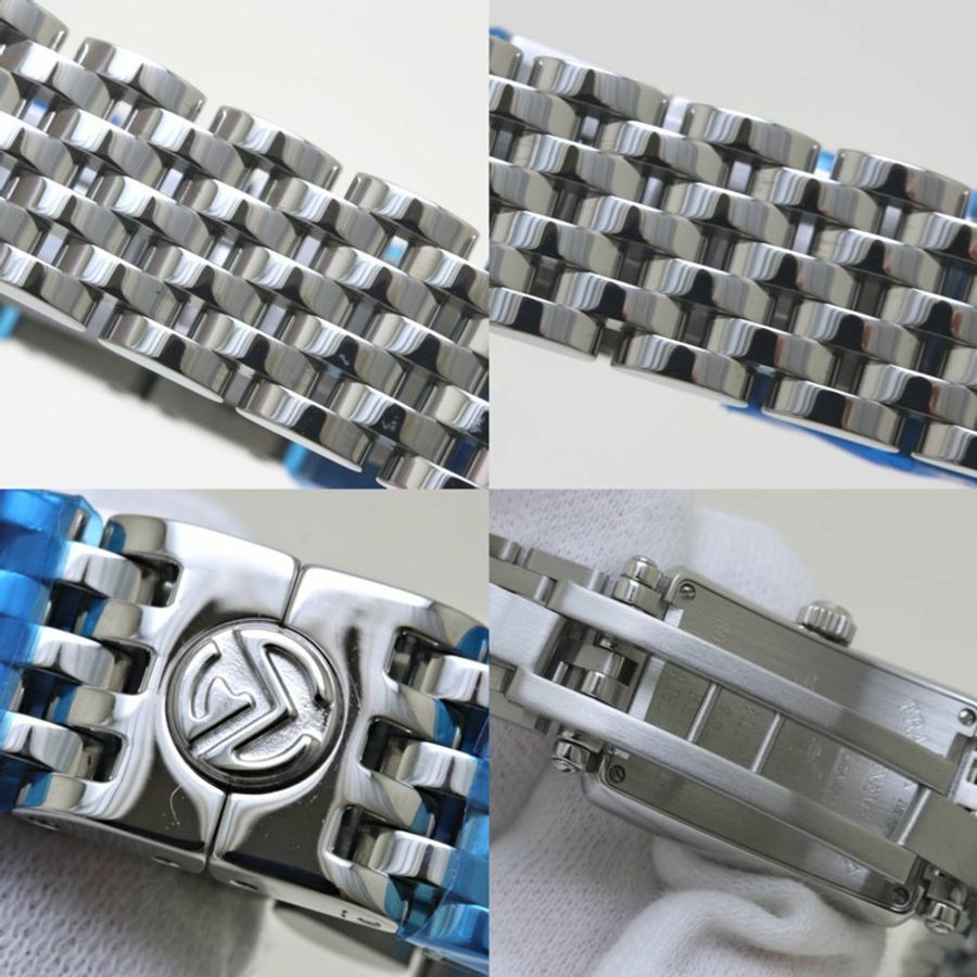 穆勒 (FRANCK MULLER) 長島系列 Petite Pastille 802QZRELCD1P 鑽石不銹鋼女士腕錶 39899-8