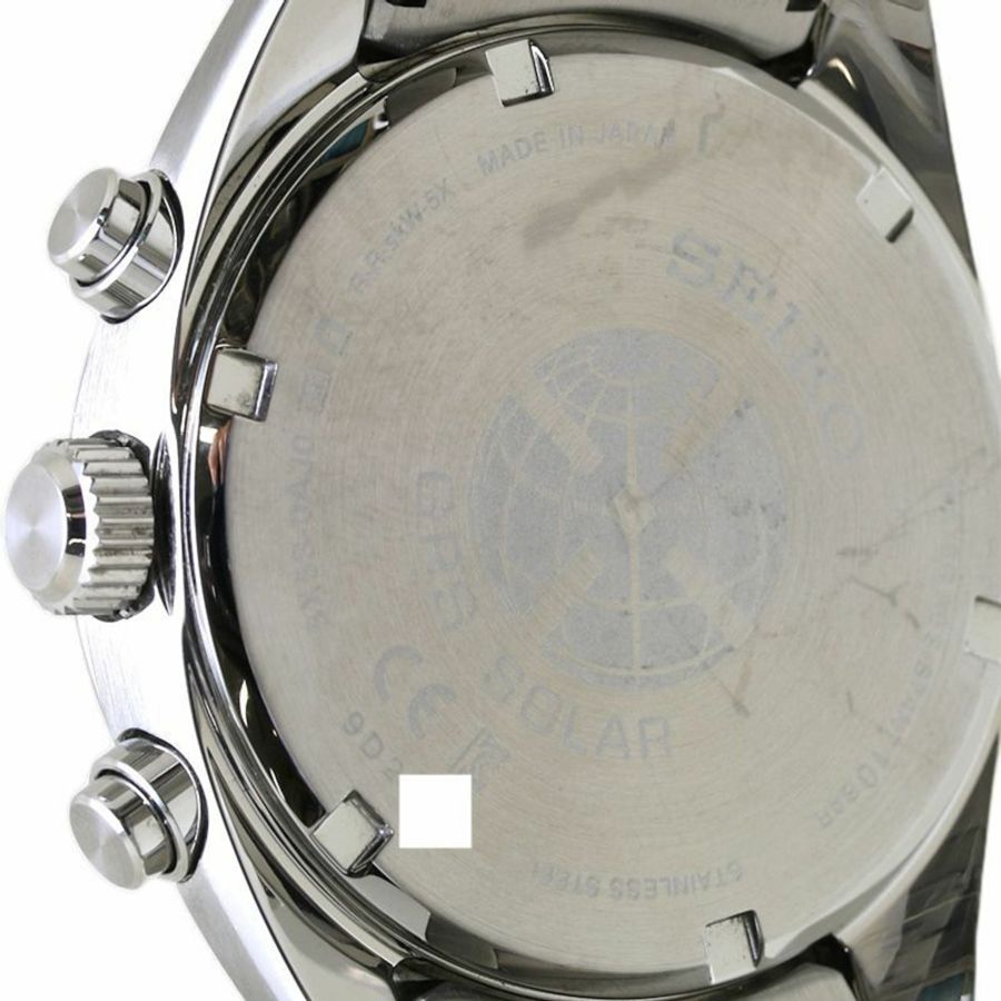 精工 Astron 計時腕錶 SBXC049 5X53-0AJ0 不鏽鋼男士腕錶 130323-5