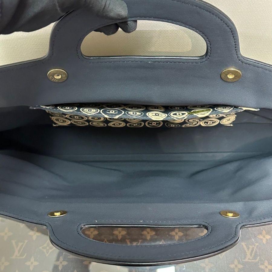 CHANEL 中古錢幣系列手提包46*22*8 98新配件塵袋-2