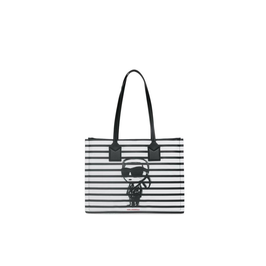 Ikon Striped Medium 托特包-0