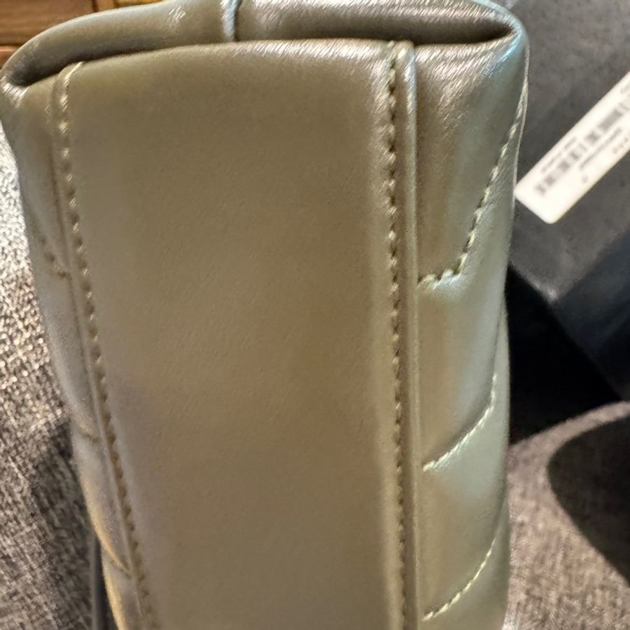 Saint Laurent YSL Loulou Small 小牛皮 肩背包 深卡其綠2018|附原盒-6