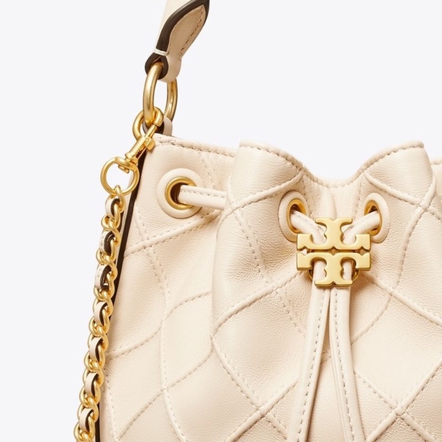 Tory Burch 女士 Soft Fleming 小號水桶包均碼碼小號、15.5 X 9.5 X 17.5 CM-3