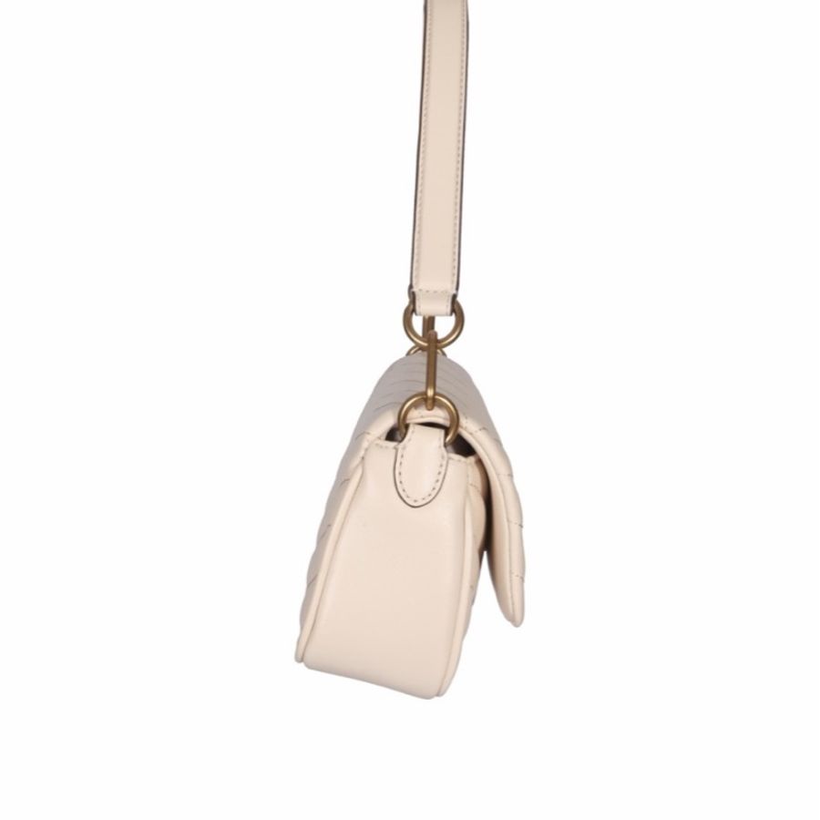 Tory Burch 女士 KIRA CHEVRON 小號翻蓋肩背包均碼碼24cm*6cm*12cm-3