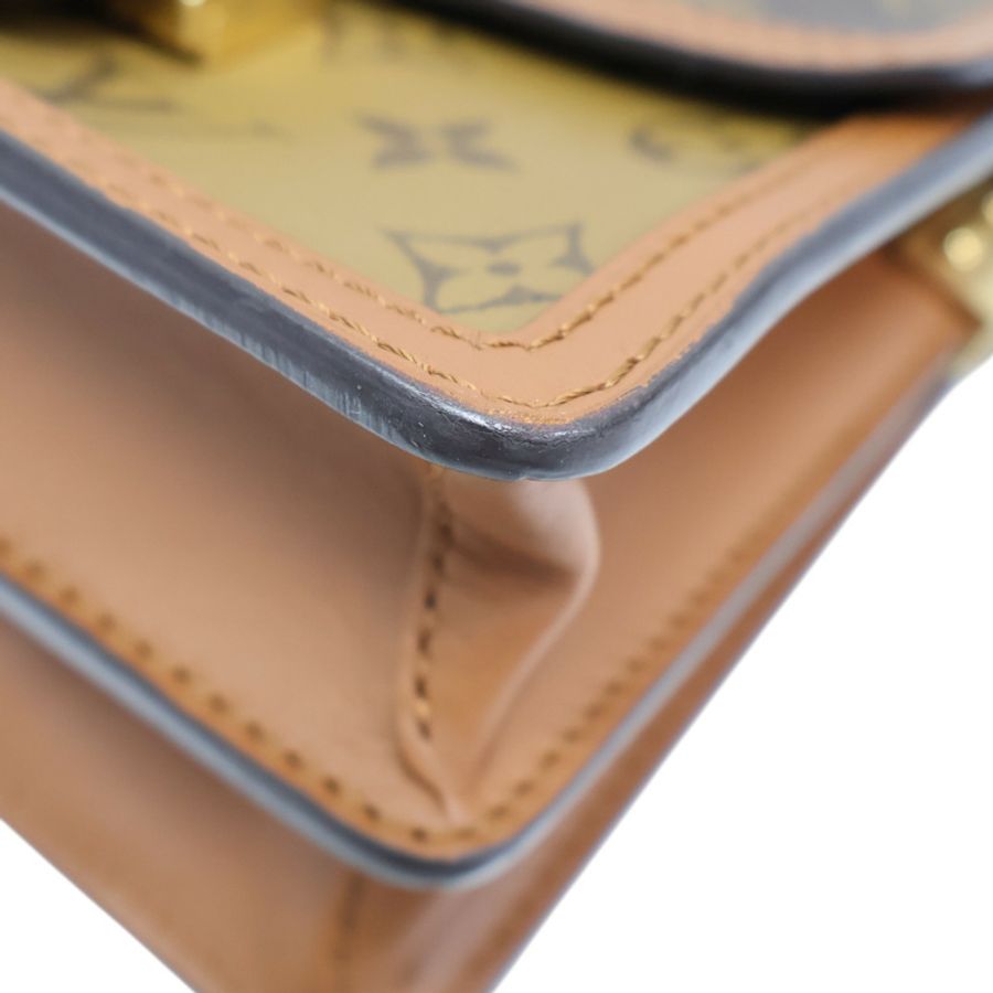 棕色 原花帆布 Dauphine mini 肩背包 M45959【LOUIS VUITTON LV 路易威登】 M45959-8