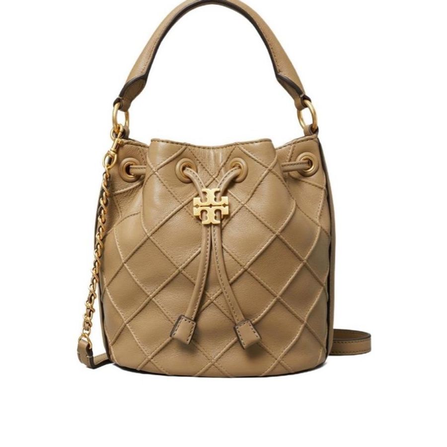 Tory Burch 女士 FLEMING 小號軟皮水桶包均碼碼15.5cm*9.5cm*17.5cm-4