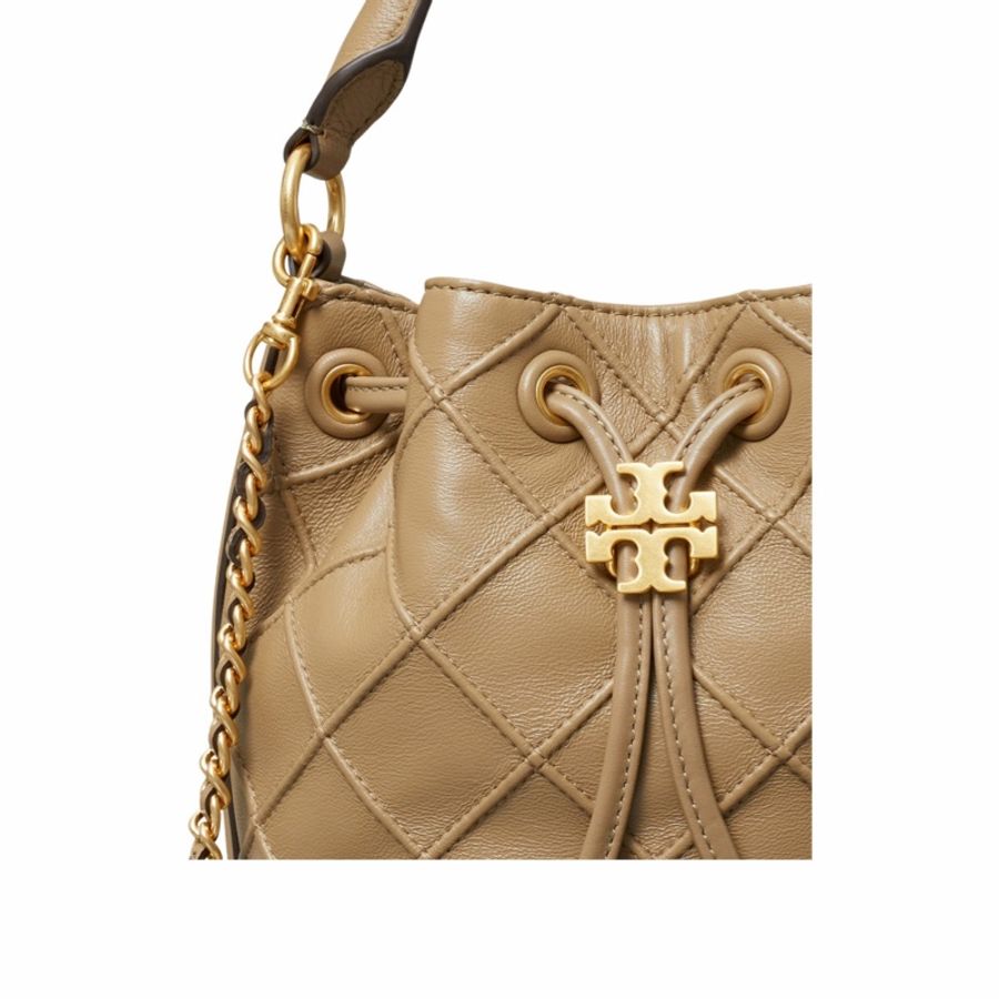 Tory Burch 女士 FLEMING 小號軟皮水桶包均碼碼15.5cm*9.5cm*17.5cm-7