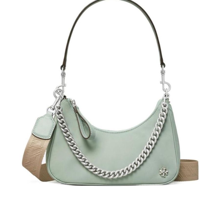 Tory Burch 女士 151 Mercer 小號新月包均碼碼長度：23.5cm，寬度：5cm，高度：15.5cm-0