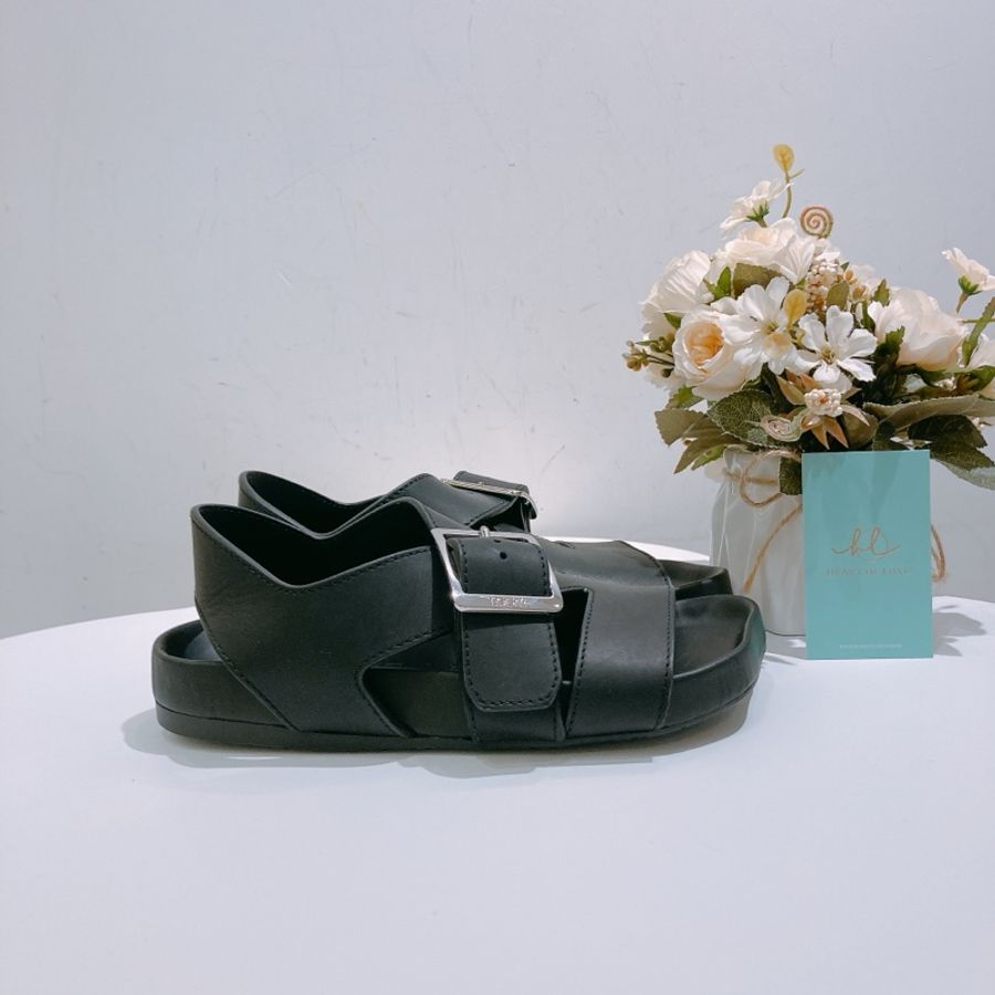 TW4691 Loewe 羅威 涼鞋 Buckle Strap Flat Sandals-4