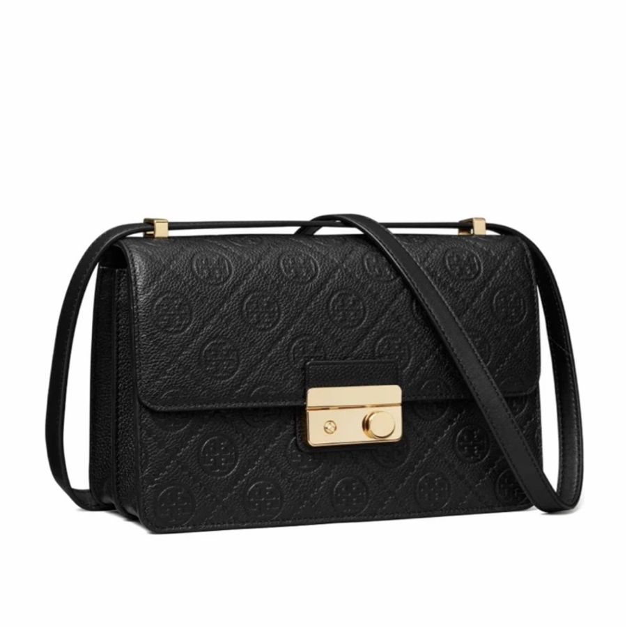 Tory Burch 女士 T-Monogram 壓花單肩包均碼碼16cm*9cm*23cm-2