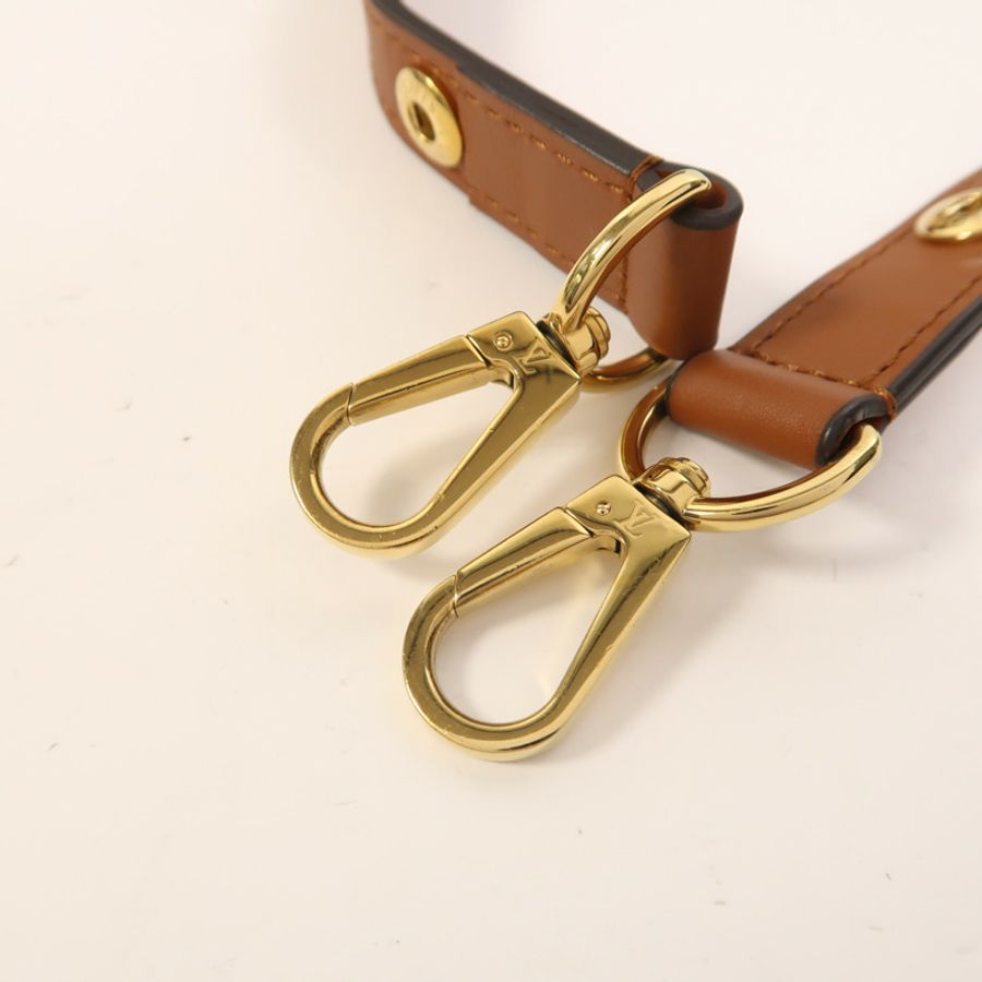 LOUIS VUITTON Monogram Reverse Mini Dauphine金扣肩背袋-15