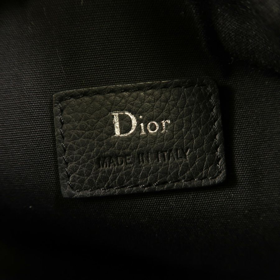 Dior 牛皮皮革Roller銀扣肩背袋-5