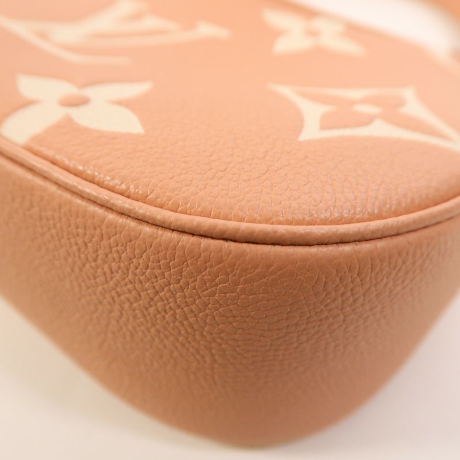 LOUIS VUITTON Monogram Empreinte Bagatelle金扣肩背袋-9