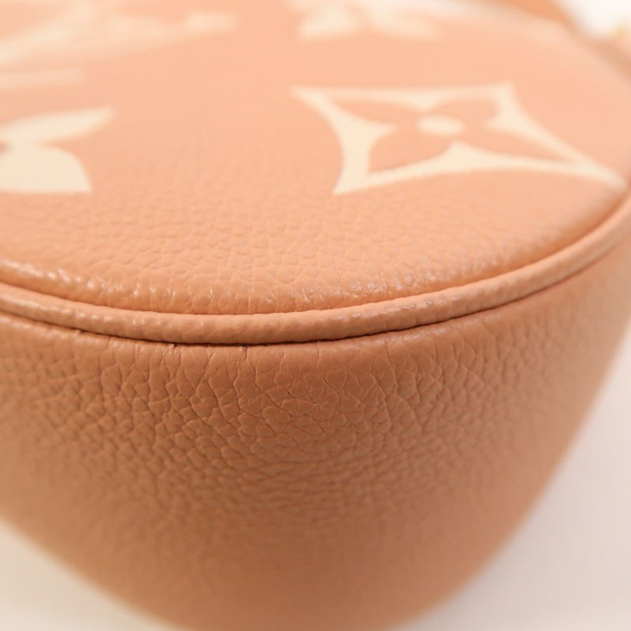 LOUIS VUITTON Monogram Empreinte Bagatelle金扣肩背袋-11