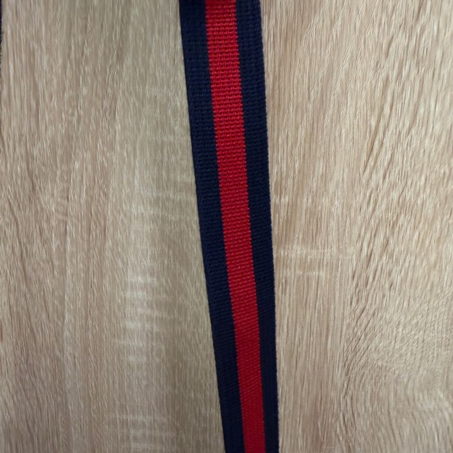 Gucci 黑灰PVC黑牛皮mini日字斜背包-11