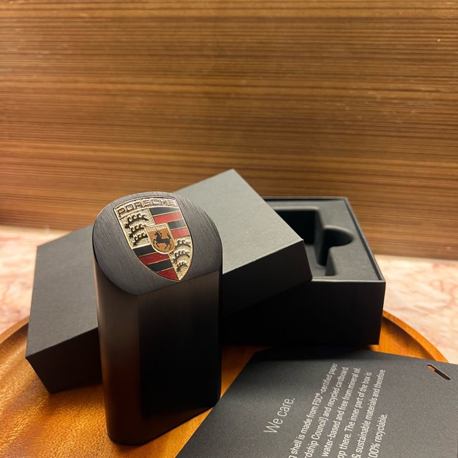 保時捷Porsche標誌鎮紙Porsche Logo Paperweight-0