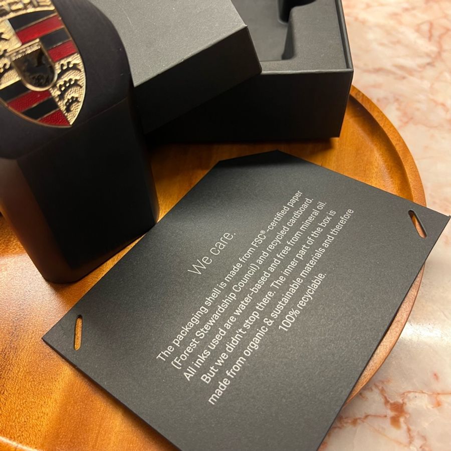 保時捷Porsche標誌鎮紙Porsche Logo Paperweight-5